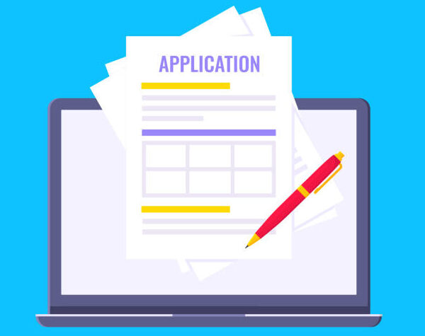 Application form illustration